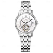 economico Orologi meccanici-OLEVS Da donna Orologio meccanico Moda Casual Orologio da polso Automatico a Carica Automatica Luminoso Impermeabile Decorazione Lega Guarda