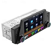 economico Kit vivavoce bluetooth per auto-Schermo CarPlay da 4,7 pollici, lettore musicale MP5 HD, retrovisore, navigatore per auto