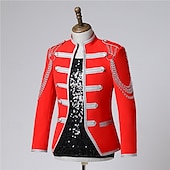 preiswerte Oberteile-Retro Vintage Rokoko Mantel Maskerade Zirkusjacke Prinz Aristokrat Herren Karneval Maskerade Veranstaltung / Fest Erwachsene Mantel Frühling Herbst Winter