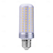 abordables Luces LED de maíz-Bombillas LED tipo maíz con base E14 E27, 85-265 V, 30 W, 40 W, equivalente a 250 W, no regulables, para iluminación del hogar, 1 unidad