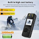 cheap Indoor IP Network Cameras-1080P Sports Camera 1.54inch Screen WiFi Camcorder with Audio &amp; Video Recording Wearable Mini Cameras for Riding/Meeting