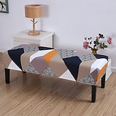 economico Copertura del divano futon-Coprisedia senza braccioli, coprisedia elastico e resistente, perfetto per proteggere e rinfrescare la tua sedia senza braccioli, aggiunge stile e comfort a qualsiasi arredamento della stanza