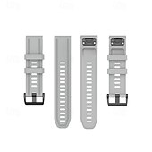levne Pásky na hodinky Garmin-Pásek hodinek pro Garmin Fenix 8 43mm 7S Pro 6S 5S Plus Epix Pro 42mm Approach S70 42mm Instinct 2S Descent Mk2S D2 Delta S 20mm Silikon Výměna, nahrazení Popruh Nastavitelný Sportovní značka Náramek