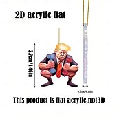 baratos Produtos Trump-enfeites de natal trumps 2024, calendário de adventos trumps com enfeite trumps 2024 para árvore de natal, pingente engraçado trumps para retrovisor de carro