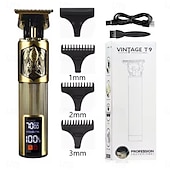 cheap Shaving &amp; Hair Removal-Professional Hair Cutting Machine Wireless Electric Hair Trimmer Digital Display Hair Clipper Men Beard Shaver Barber For Men