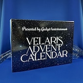 お買い得  アドベントカレンダー-ヴェラリスアドベントカレンダー2025、12日クリスマスアドベントカレンダー、宝石＆文房具＆ガジェット付きクリスマスカウントダウンカレンダー、大人と子供向けクリスマスギフト