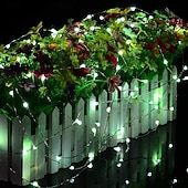 お買い得  USB電源-LEDストリングライト USB電源 5m-50LED/10m-100LED/12m-120LED マルチカラーフェアリーライト 色が変わる 4モード 防水銅線ライト リモートタイマー付き 屋内ガーデンパーティー用