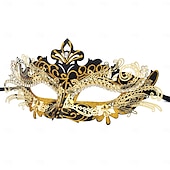 cheap Mask-Phantom Of The Opera Queen Carnival Mask Venetian Mask Columbina Adults&#039; Women&#039;s Half Face Party Masquerade Carnival of Venice Halloween Carnival Mardi Gras Easy Carnival Costume