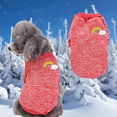 abordables Vêtements &amp; accessoires-Chien Chat Sweat-shirt Le style mignon Décontractées Hiver Respirable Doux Lavable Confortable Extérieur Casual Quotidien Vêtements pour chiens for Bichon Frisé Loulou de Poméranie Bébé Animal