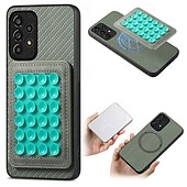 abordables Carcasas Samsung-teléfono Funda Para S24 S24 Ultra Plus S24 FE S23 S22 S21 S20 Ultra Plus FE A55 A35 A25 A15 5G A54 A34 A14 A73 A53 A33 A23 A13 A72 A52 A32 A22 A12 S25 Ultra Funda Trasera Magnética Soporte de carga