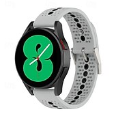 cheap Samsung Watch Bands-Watch Band for Samsung Galaxy Watch 7/6/5/4 40/44mm, Galaxy Watch 5 Pro 45mm, Galaxy Watch 4/6 Classic 42/46/43/47mm, Watch 3, Active 2, Gear S2 Silicone Replacement  Strap Adjustable Sport Band