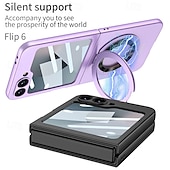 お買い得  サムスン用ケース-電話 ケース 用途 サムスンのギャラクシー Zフリップ7 Z Flip 4 バックカバー スタンド付き 耐衝撃 レトロ風 強化ガラス PC