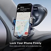 levne Držáky do auta-Držák telefonu na palubní desce držák telefonu na čelní sklo automobilu Typ spony Sací pohár Držák telefonu pro Auto Kompatibilní s Všechny mobilní telefony Doplňky k mobilu