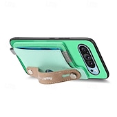 رخيصةأون جراب للهواتف الأخرى-هاتف غطاء من أجل بكسل 9 برو بيكسل 9 برو اكس ال Pixel 8 Pro Pixel 8 بكسل 9 Pixel 7 Pixel 7 Pro غطاء خلفي مع حامل مغناطيس دعم الشحن اللاسلكي مكتب  /  الأعمال TPU جلد PU