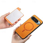 رخيصةأون جراب للهواتف الأخرى-هاتف غطاء من أجل بكسل 9 برو بيكسل 9 برو اكس ال Pixel 8 Pro Pixel 8 بكسل 9 Pixel 7 Pixel 7 Pro غطاء خلفي مع حامل مغناطيس دعم الشحن اللاسلكي مكتب  /  الأعمال TPU جلد PU