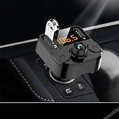 お買い得  車用Bluetoothキット/ハンズフリー-高品質の新しいbt36b車mp3プレーヤー多機能車シガレットライターUSB充電ポートbt車キット