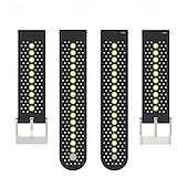 cheap Samsung Watch Bands-Watch Band for Samsung Galaxy Watch 7/6/5/4 40/44mm, Galaxy Watch 5 Pro 45mm, Galaxy Watch 4/6 Classic 42/46/43/47mm, Watch 3, Active 2, Gear S2 Silicone Replacement  Strap Adjustable Sport Band