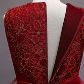 abordables Robes de fête-Enfants Fille Robe de fête Etoile Sans Manches Utilisation Noël Anniversaire Maille Magnifique Doux Polyester Maxi robe soirée Robe Évasée Robe Trapèze Eté 4-12 ans Rose Claire Rouge Bleu