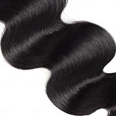 economico 1 fascio di intrecci di capelli umani-1 fasci di capelli umani ondulati brasiliani estensioni di capelli umani remy per le donne