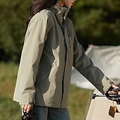 halpa Fleece ja 3 in 1 takit-Miesten Naisten Softshell-takki Vaellustakki Talvi ulko- Tuulenkestävä Vedenkestävä 3-in-1-takki Fleecetakit Tuulitakki takki Matkailu Musta Keltainen Armeijan vihreä Punainen Purppura