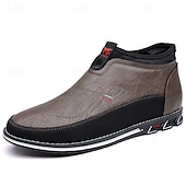 levne Pánské nazouváky a mokasíny-pánské slip-on ležérní mokasíny s umělou kůží a dvoubarevným designem – pohodlné a stylové pro každodenní nošení
