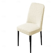cheap Dining Chair Cover-Stretch Dining Chair Cover Durable High Back Dining Chair Cover Elastic Slipcover Perfect for Protecting and Refreshing Your Dining Room Chairs Adds Comfort and Style to Any Dining Space Decor