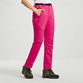 economico Fondi-Per donna Pantaloni Cargo Pantaloni da escursionismo Pantaloni Tattici Cappotto invernale Militare Inverno Autunno Esterno Vestibilità regolare Fodera in Pile Impermeabile Asciugatura Rapida Pantaloni
