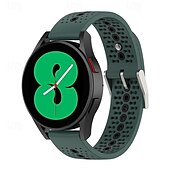 cheap Samsung Watch Bands-Watch Band for Samsung Galaxy Watch 7/6/5/4 40/44mm, Galaxy Watch 5 Pro 45mm, Galaxy Watch 4/6 Classic 42/46/43/47mm, Watch 3, Active 2, Gear S2 Silicone Replacement  Strap Adjustable Sport Band