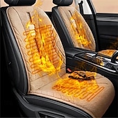 economico Coprisedili per auto-Riscaldatore per Sedili Auto Universale 12V Cuscino Elettrico Riscaldato Intelligente Invernale Accessori per Interni Auto Copertura Riscaldante per Sedile