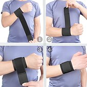 economico Bretelle &amp; Supporti-2 confezioni di tutore per polso regolabile, supporto per polso, cinturini da polso per sollevamento pesi fitness, tendinite, artrite del tunnel carpale, fasce da polso per alleviare il dolore al