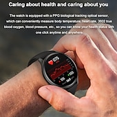cheap Smart Wristbands-696 ZW60 Smart Watch 1.43 inch Smart Band Fitness Bracelet Bluetooth Pedometer Call Reminder Sleep Tracker Compatible with Android iOS Women Men Hands-Free Calls Message Reminder IPX-0 44mm Watch Case
