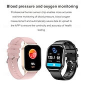 abordables Pulseras inteligentes-696 HK26 Reloj inteligente 2.04 pulgada Pulsera inteligente Bluetooth Podómetro Recordatorio de Llamadas Seguimiento del Sueño Compatible con Android iOS Mujer Llamadas con Manos Libres Recordatorio