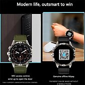 abordables Relojes inteligentes-Reloj inteligente gt45 para hombre, con bluetooth, llamadas, deportes al aire libre, asistente de voz, brújula, monitoreo de salud, rastreador de actividad física, reloj inteligente