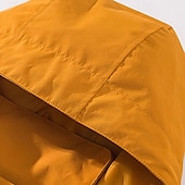 economico Softshell, pile e giacche da escursionismo-Per uomo Giacca Softshell Giubbino da escursione All&#039;aperto Antivento Resistente all&#039;acqua Giacca leggera Giacca a vento Viaggi Nero Bianco Giallo Rosso Viola