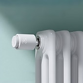 preiswerte Haushaltsgeräte-Zigbee-Thermostat-Heizkörperventil, intelligenter Thermostat mit App-Funktionalität, kompatibel mit Alexa/Home Assistant/Google Home, 1 Stück