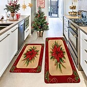 billiga julmattor och julmattor-jul dörrmatta hall mattor område mattor tvättbara för sovrum vardagsrum kök badrum halkskyddade golvmattor