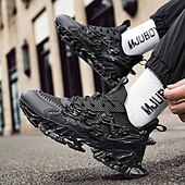 economico Sneakers da uomo-scarpe da ginnastica sportive leggere da uomo a tema drago – design unico della suola scolpita, scarpe da corsa traspiranti e comode per lo sport e lo street style