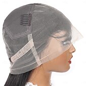economico Parrucche lace front capelli veri-parrucche di capelli umani in pizzo pieno con parte libera parrucca in pizzo ondulato al 150% di densità per le donne