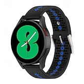 cheap Samsung Watch Bands-Watch Band for Samsung Galaxy Watch 7/6/5/4 40/44mm, Galaxy Watch 5 Pro 45mm, Galaxy Watch 4/6 Classic 42/46/43/47mm, Watch 3, Active 2, Gear S2 Silicone Replacement  Strap Adjustable Sport Band