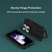 economico Cover Samsung-telefono Custodia Per Piega a Z 6 Per retro Con supporto Portamatite Resistente agli urti Retrò TPU PC