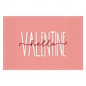 cheap Placemats &amp; Coasters &amp; Trivets-Valentine&#039;s Day Placemats Set of 4 Romantic and Decorative Table Mats Featuring Heart or Rose Patterns Durable and Heat-Resistant Perfect for Adding a Touch of Love to Your Dining Table Decor