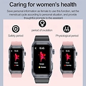 tanie Inteligentne bransoletki-696 TK79 Inteligentny zegarek 1.47 in Inteligentne Bransoletka Bluetooth EKG + PPG Monitorowanie temperatury Krokomierz Kompatybilny z Android iOS Damskie Męskie Powiadamianie o wiadomości IPX-0 27mm