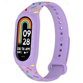 cheap Other Watch Bands-Smart Watch Band Compatible with Xiaomi Mi Band 8 Smartwatch Strap Adjustable Solo Loop Sport Band Replacement  Wristband