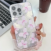 お買い得  iPhone用ケース-電話 ケース 用途 iPhone 16 Pro Max プラス iPhone 16 Proマックス iPhone15 iPhone 15 Pro Max iPhone 14 Pro Max iPhone 13 Pro Max バックカバー リストストラップ付き 耐衝撃 レトロ風 TPU PC