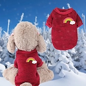 abordables Vêtements &amp; accessoires-Chien Chat Sweat-shirt Le style mignon Décontractées Hiver Respirable Doux Lavable Confortable Extérieur Casual Quotidien Vêtements pour chiens for Bichon Frisé Loulou de Poméranie Bébé Animal
