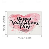 cheap Placemats &amp; Coasters &amp; Trivets-Valentine&#039;s Day Placemats Set of 4 Romantic and Decorative Table Mats Featuring Heart or Rose Patterns Durable and Heat-Resistant Perfect for Adding a Touch of Love to Your Dining Table Decor