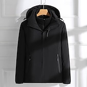 economico Fleece &amp; Giacche 3 in 1-Per donna Giacca Softshell Giubbino da escursione Inverno All&#039;aperto Tenere al caldo Fodera di vello Antivento Resistente all&#039;acqua Giacca 3 in 1 Giacche in pile Giacca a vento Viaggi Nero Avorio