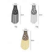 economico Accessori e altro-Retrò Vintage Accessori Principe Aristocratico Frangia con nappe Per uomo Per donna Reale Carnevale Mascherata martedì grasso Evento / Festa Adulti Altri Accessori