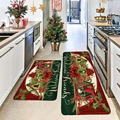billiga julmattor och julmattor-jul dörrmatta hall mattor område mattor tvättbara för sovrum vardagsrum kök badrum halkskyddade golvmattor