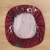 abordables Couverture de chaise de salle à manger-Housse de siège de chaise extensible et durable, idéale pour protéger et rafraîchir les sièges de chaise, ajoute confort et style aux chaises de salle à manger, de bureau ou de salon